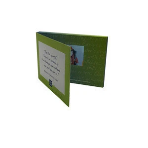 Hot Sale  4.3 Inch Video Player Mailable Greeting Card in Artificial Crafts