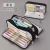 Import Hot Sale Canvas Pure Color Pencil Box Case Stationery Pen Bag For Teenagers from China