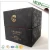 Import Hot sale customized gold foil black tea box with lid from China