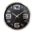 Import Hot sale decorative modern metal aluminum brand quartz wall clock from China