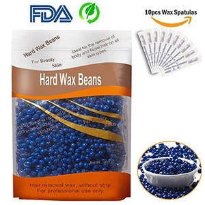 Hot Sale FDA Approved Hair Removal Depilatory Hard Wax Beans 300g