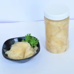 hot sale first grade health food Chinese packled yellow sushi ginger