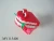 Import Hot Sale! Jumping Teeth Toys wind up sexy red lip toys ,funny OEM Printing big mouth toys from China