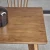 Hot Sale Nordic Furniture Wooden Bronze Color Rectangular Dinning Table 6 Chairs Set