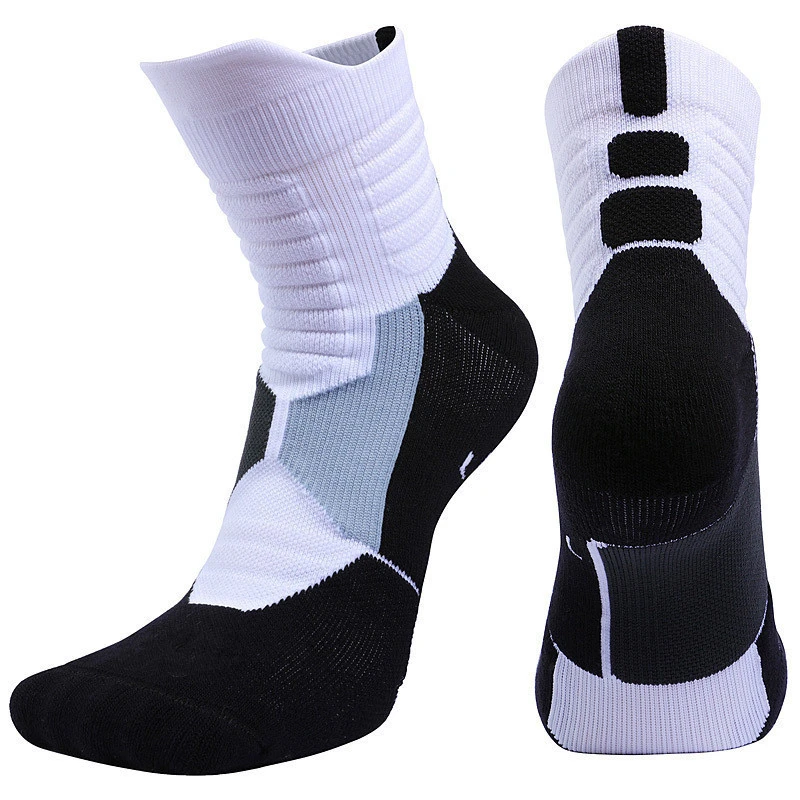 Hot Sale On Amazon Unisex Sports Socks Basketball Socks