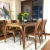 Import Hot sale rectangelar solid wood dining room furniture wood dinning table set 100% natural wood dinning table for home from China