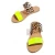 Import Hot sale women slide sandals neon custom ladies slippers and sandals from China