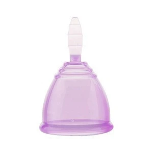 Hot sales soft rubber silicone menstrual cup