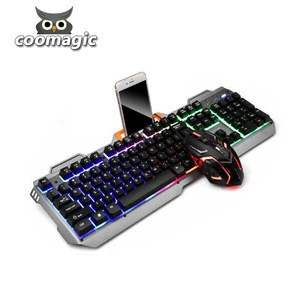 Hot sell led light waterproof mouse and keyboard gaming
