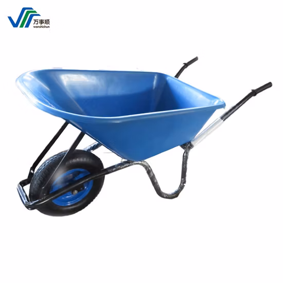 Hot Sell Wood Handle Steel Tray Wheel Barrow Wheelbarrow