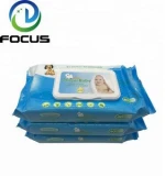 Hot Selling Cheap Natural Baby Wet Wipes Organic Bamboo or Cotton Wet Wipes Factory from China