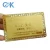 Import Hot Selling Custom Logo Stainless Steel Gold Metal Fidelity Card from China