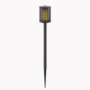 Hot Selling Flame Lighting Outdoor Waterproof Solar Powered Led Garden Lights Landscape Decoration Lamps