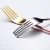 Import Hot Selling Flatware Set Restaurant Hotel Cutlery Set Stainless Steel Salad Spoon Fork Set from China