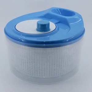 Hot Selling Kitchen  Salad Mixer Plastic Manual Fruit and Vegetable Salad spinner
