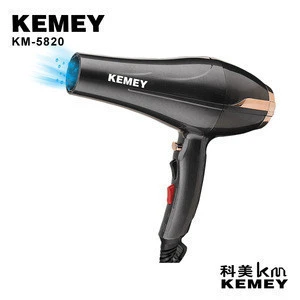 Hot Selling KM-5820 Kemei Salon Concentrator Diffuser Ionic Induction Function Professional Hair Dryer