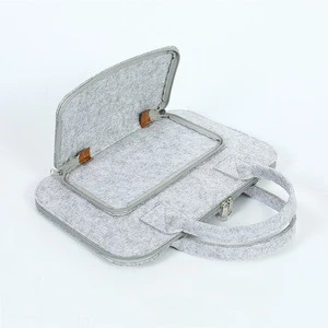 Hot selling Notebook Computer Case Carrying Bag Pouch Sleeve wool felt laptop bag