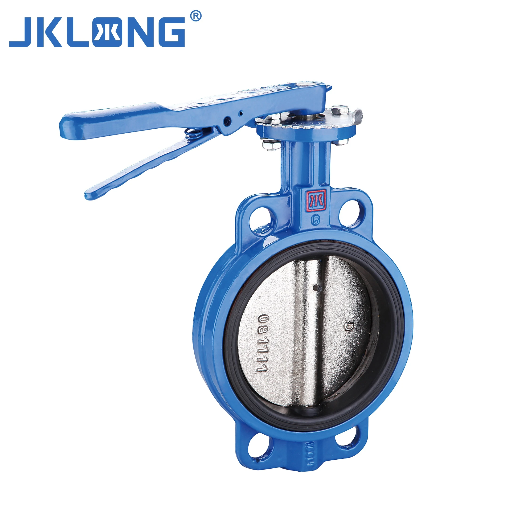 Hot Selling PN16 DN50 Ductile Cast Iron Butterfly Valve  Butterfly valves wafer/gear type butterfly