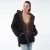 Import Hot style woman coat new thick wool plush hooded fleece jacket on both sides cashmere overcoat from China