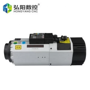 HQD 24000rpm High Speed 9kw ISO30 Automatic Tool Change Air Cooled Atc Cnc Router Spindle Motor