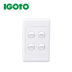 IGOTO 4gang saa Austrlian new zealand PNG electrical switch power points outlet free samples factory