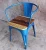 Import Industrial Metal Dining Chair By ND Art Export Jodhpur Vintage Iron Cafe Chair from India