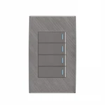 Innovative cheap products 4 gang 1 way wall switch
