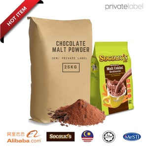 Instant Chocolate Malt Powder Beverage Cacao Drink 3in1