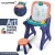 Import Intelligent  Toys Painting Learning Table Kids Drawing Board Set With Chair from China