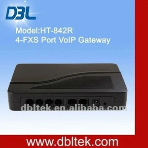 IP PBX 4-port FXS VoIP Gateway/GSM 850/900/1800/1900MHz