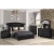 Import italian soft fabric tufted californian king size bed frame for boy bed room set furniture bedroom from China