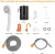 Import Ivation Portable Outdoor Shower, Battery Powered - Compact Handheld Rechargeable Camping Showerhead - Pumps Water from Bucket from China