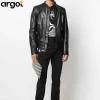 Jacket Outwear Faux-Leather Vintage Male Winter Mens Autumn Plus Classic High-Quality Leather Jackets.