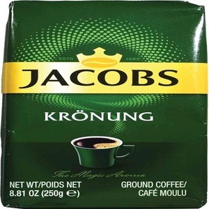 Jacobs Kronung Gold 6 x 200g,jacobs kronung instant coffee and jacobs kronung 500g ground coffee
