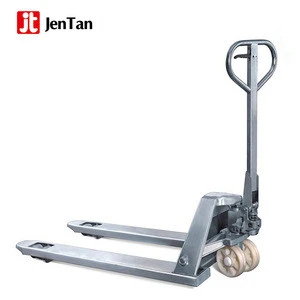 JenTan adjustable hydraulic hand pallet jack 2 ton forklift truck with ce