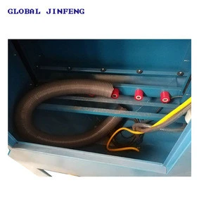 JFP-1500 Low price Manual Sandblast Glass Production Making Equipment Machinery for glass with sandblast gun