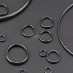 JIC Metric oil Resistant Black Nitrile Rubber o Rings for Plumbing Tap Sealing 1mm Cross Section