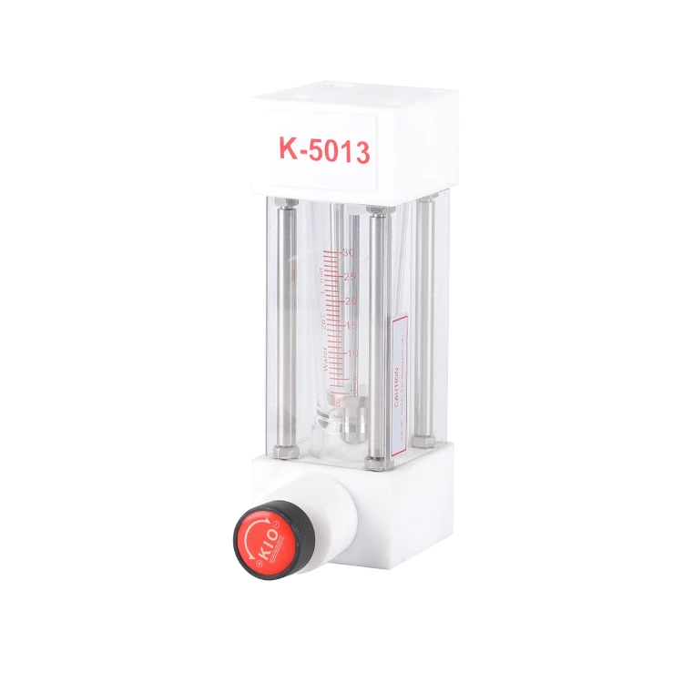 K-5013 variable area vacuum oil air glass tube natural gas steam flow meter
