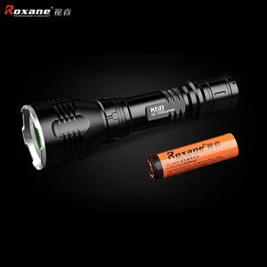 K68 Portable High Power Rechargeable Torch LED Hand hold Tactical Flashlight