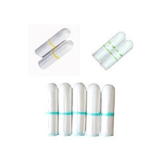 KAILI Regular Super Absorbent Disposable Pearl Applicator Tampon 100% Cotton Tampon for Menstrual Period Clean