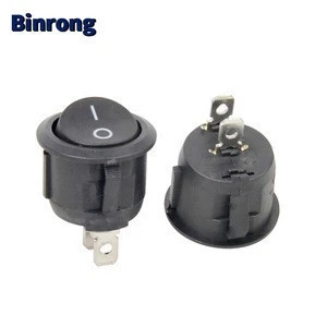KCD1-105 Round 2 Pin SPST On/Off Rocker Switch