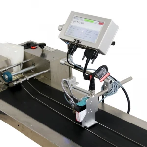 Kelier online inkjet printer on metal carton bottle print QR code trademark inkjet printer