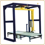 KENO-W107 Full Automatic Pallet Shrink Wrapping Machine for Packaging Line