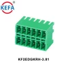 KF2EDGKRH-3.81pitch Double Row Right Angle plug-in terminal block 300V 10A