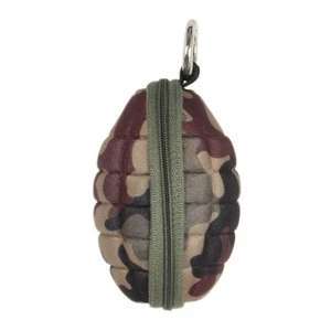 kids boys toy hand grenade shaped key coin holder, wholesale hand key coin purse wallet for men