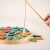 Import Kids Magnetic Fishing Game 26 Pcs Fish Cat Catching Fish High Grade Basswood Children Magnetic Fishing Toys For Development from China