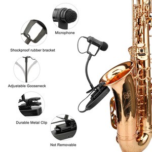 KIMAFUN KM-G150-3 2.4Ghz Auto Match Tube/saxophone Wireless microphone