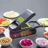 Kitchen accessories hot sell Amazon new gadgets fruit and Vegetable Chopper Slicer cutting tool manual Vegetable Cutter
