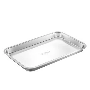 Kitchen accessories platesl stainless steel dinnerware kitchen plate set