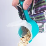 Kitchen sealing pour food clip Food Storage Sealing Clips with Pour Spouts, Kitchen Chip Bag Clips, Plastic Cap Sealer Clips